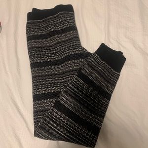 Max Studio Sleepwear Knit Leggings/Sweatpants, Sz M